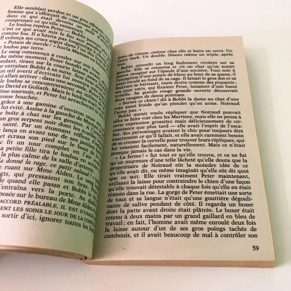 Vintage 90s Stephen King Les Tommyknockers  Volume 1 French Paperback Book - Picture 16 of 16